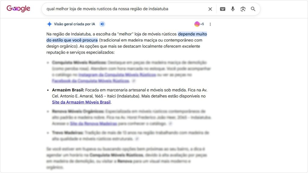 Cliente Armazém Brasil - Mencionado na IA