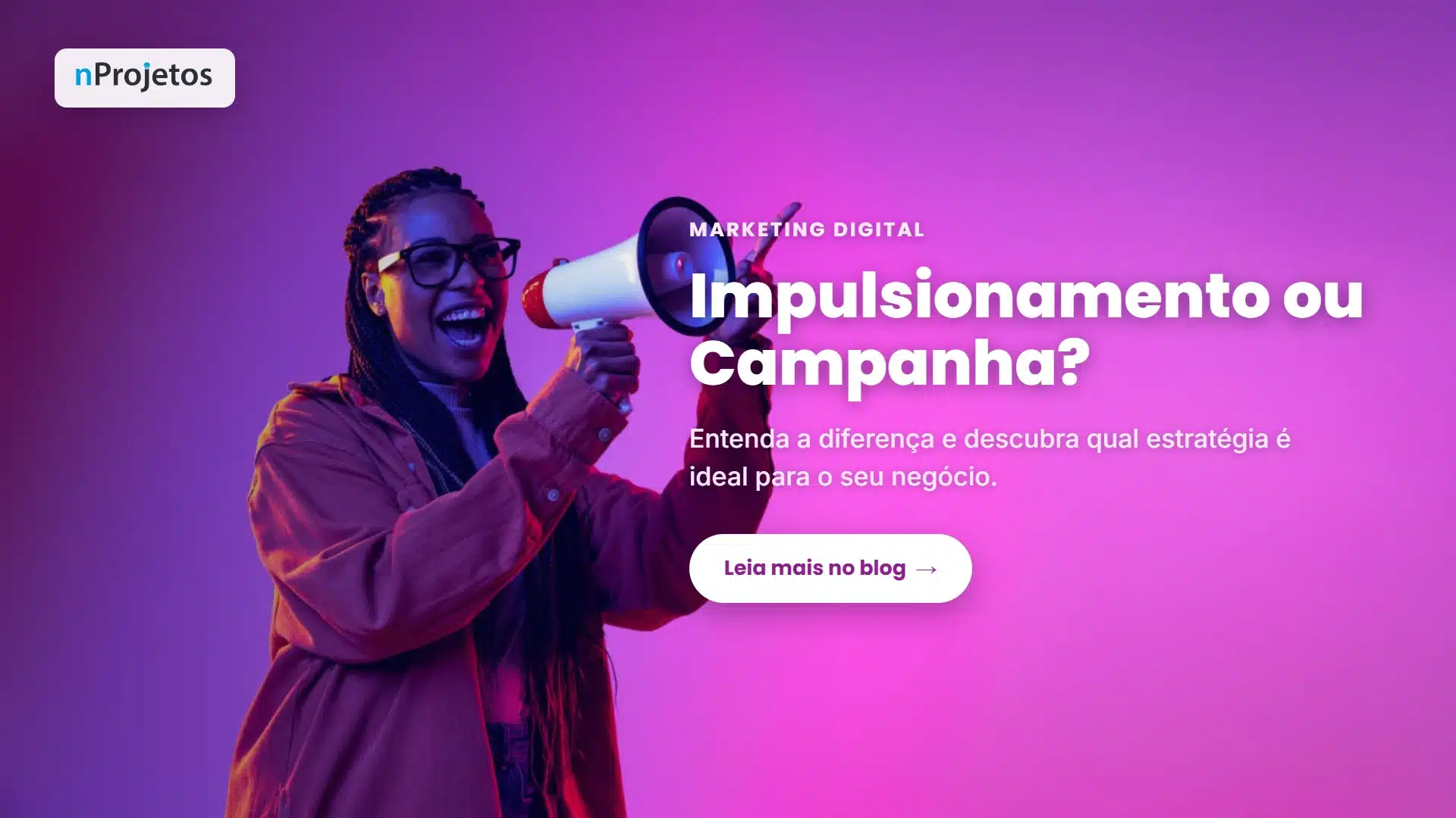 Impulsionamento ou campanha
